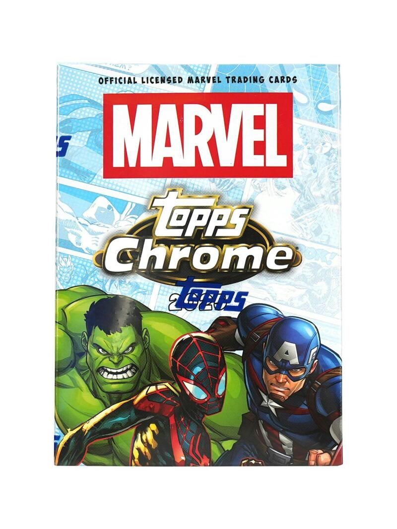 2025 Topps Marvel Chrome Blaster Box Image 1