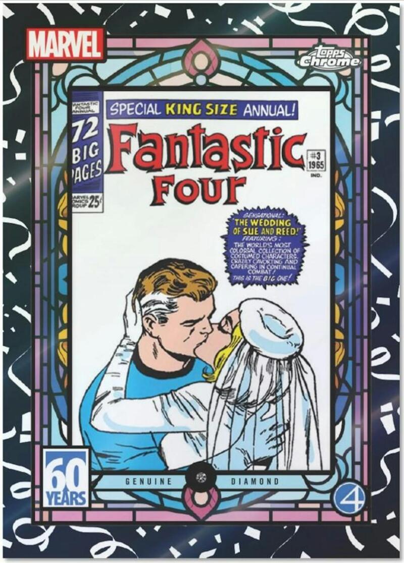 2025 Topps Marvel Chrome Blaster Box Image 6