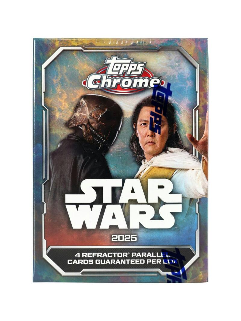 2025 Star Wars Chrome 8-Pack Blaster Box Image 1