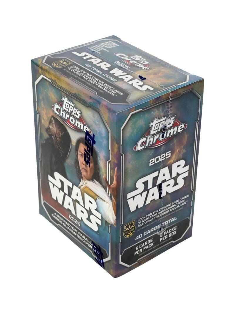 2025 Star Wars Chrome 8-Pack Blaster Box Image 2