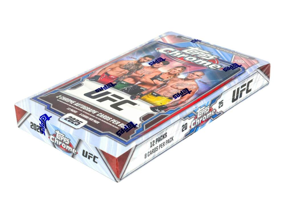 2025 Topps Chrome UFC Hobby Box Image 2