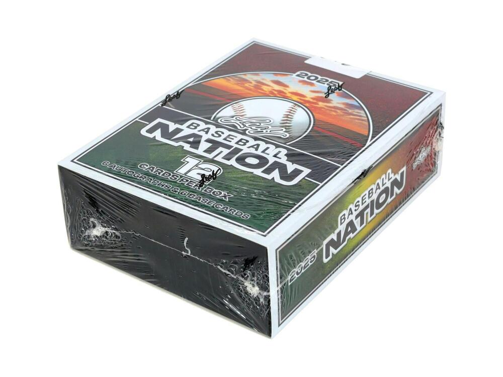 2025 Leaf Baseball Nation Hobby Box Image 1