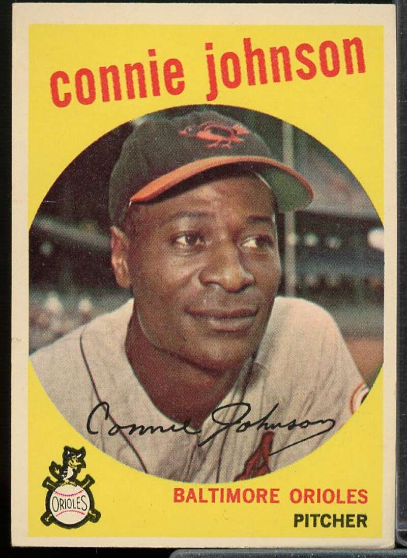 Connie Johnson Card 1959 Topps #21  Image 1