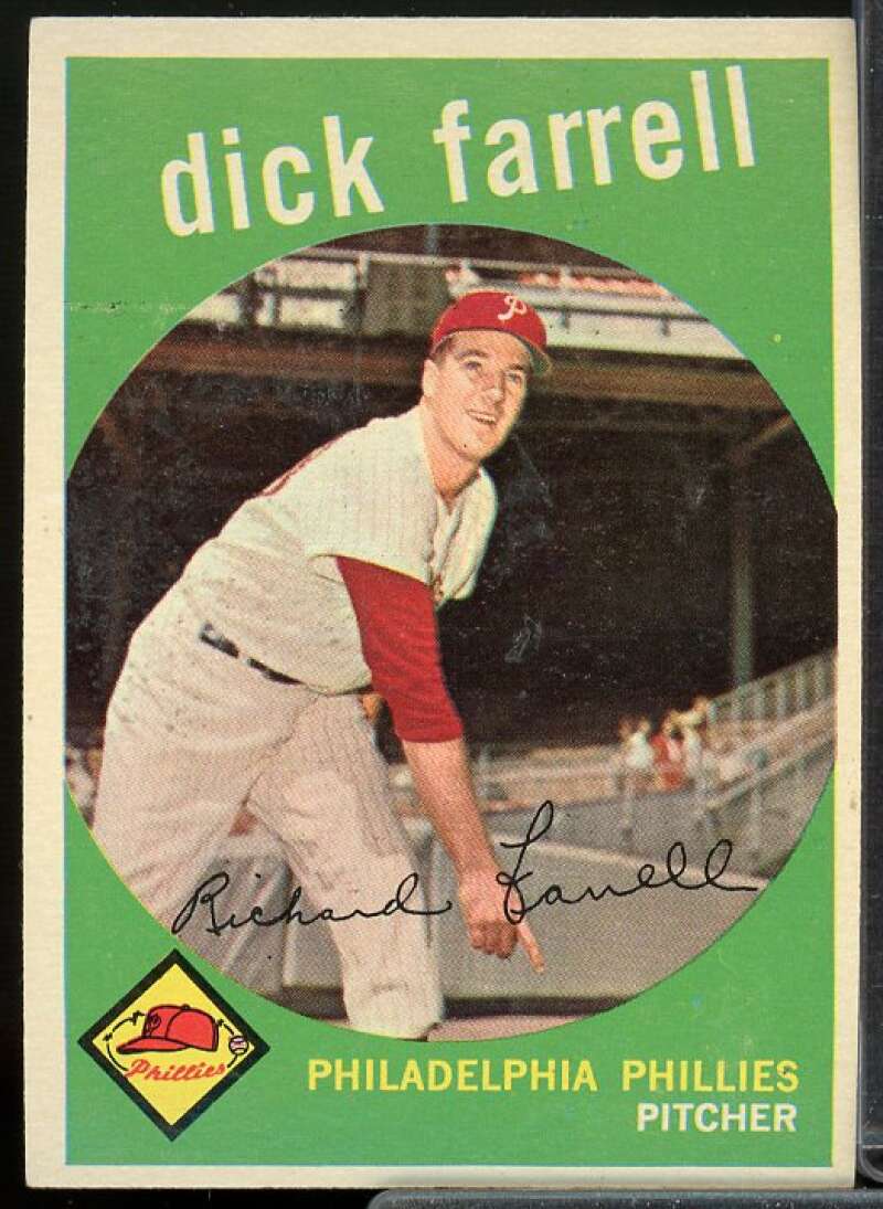 Dick Farrell Card 1959 Topps #175  Image 1