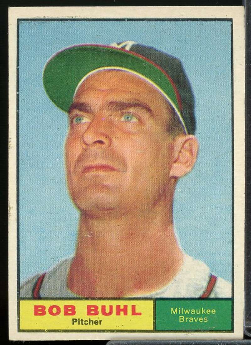 Bob Buhl Card 1961 Topps #145  Image 1