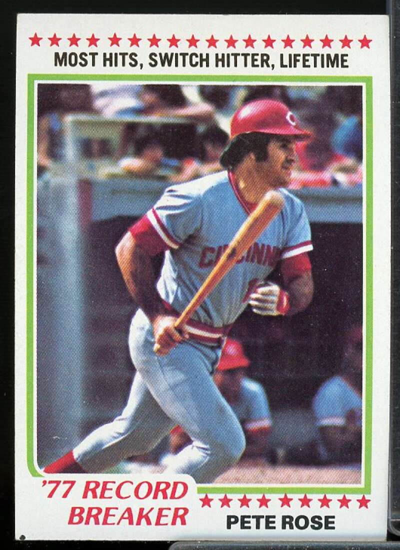 Pete Rose RB Card 1978 Topps #5  Image 1