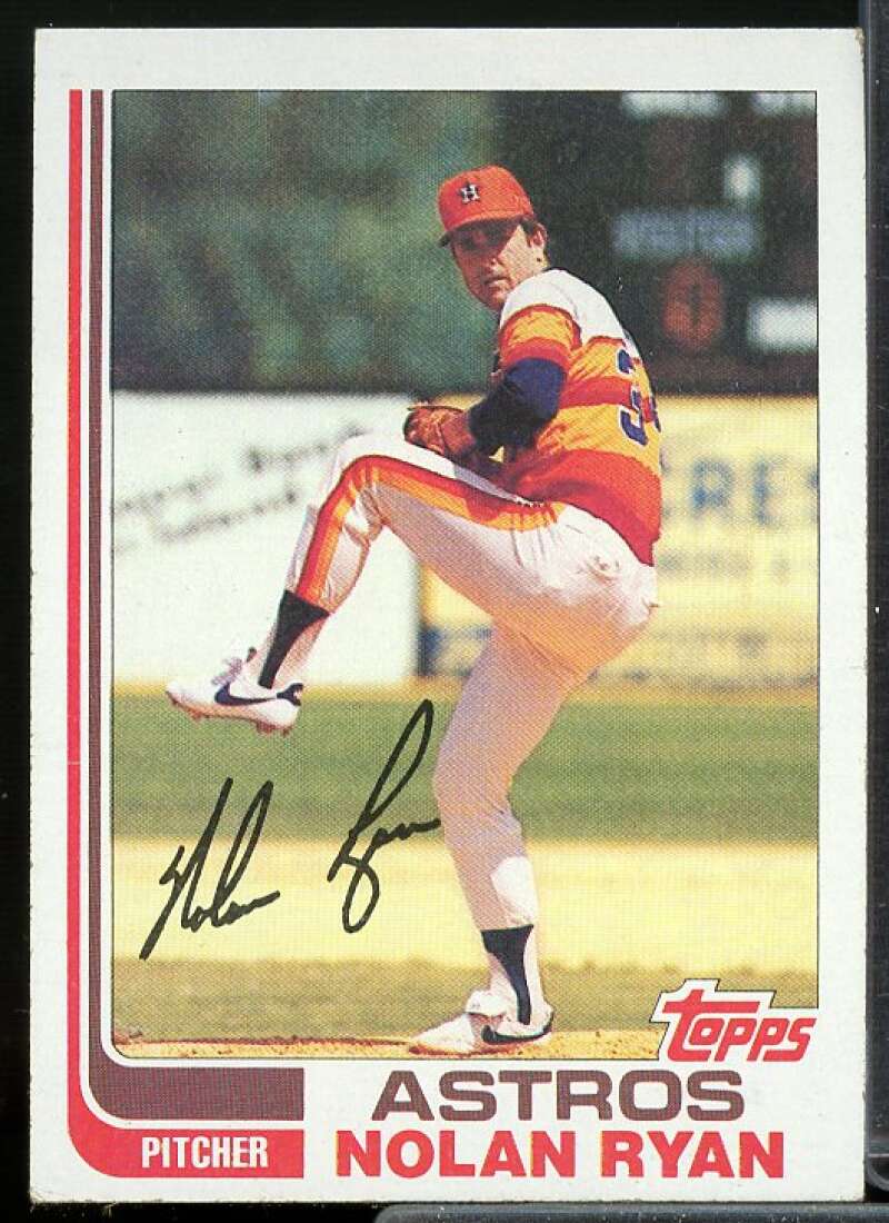 Nolan Ryan Card 1982 Topps #90  Image 1