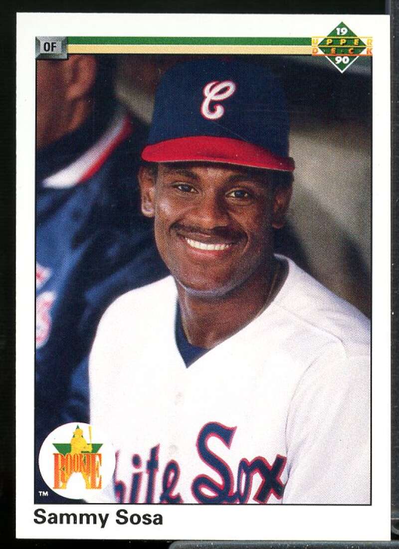Sammy Sosa Rookie Card 1990 Upper Deck #17  Image 1