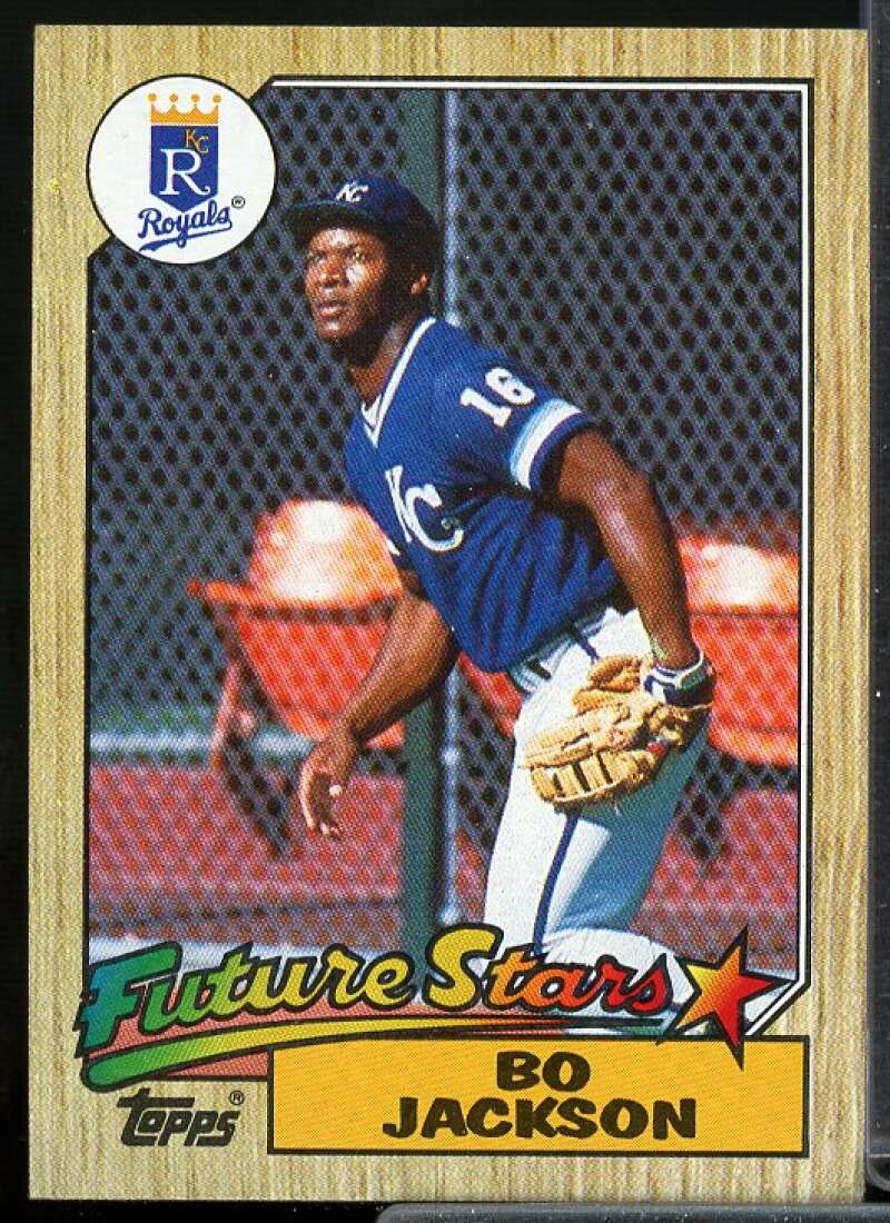 Bo Jackson Rookie Card 1987 Topps #170  Image 1