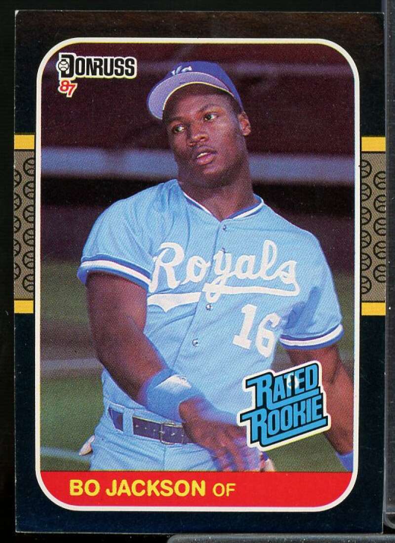 Bo Jackson Rookie Card 1987 Donruss #35  Image 1