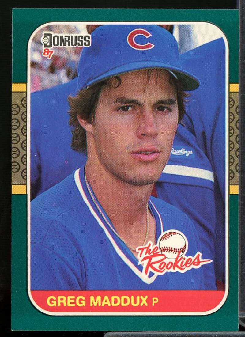Greg Maddux Card 1987 Donruss Rookies #52  Image 1