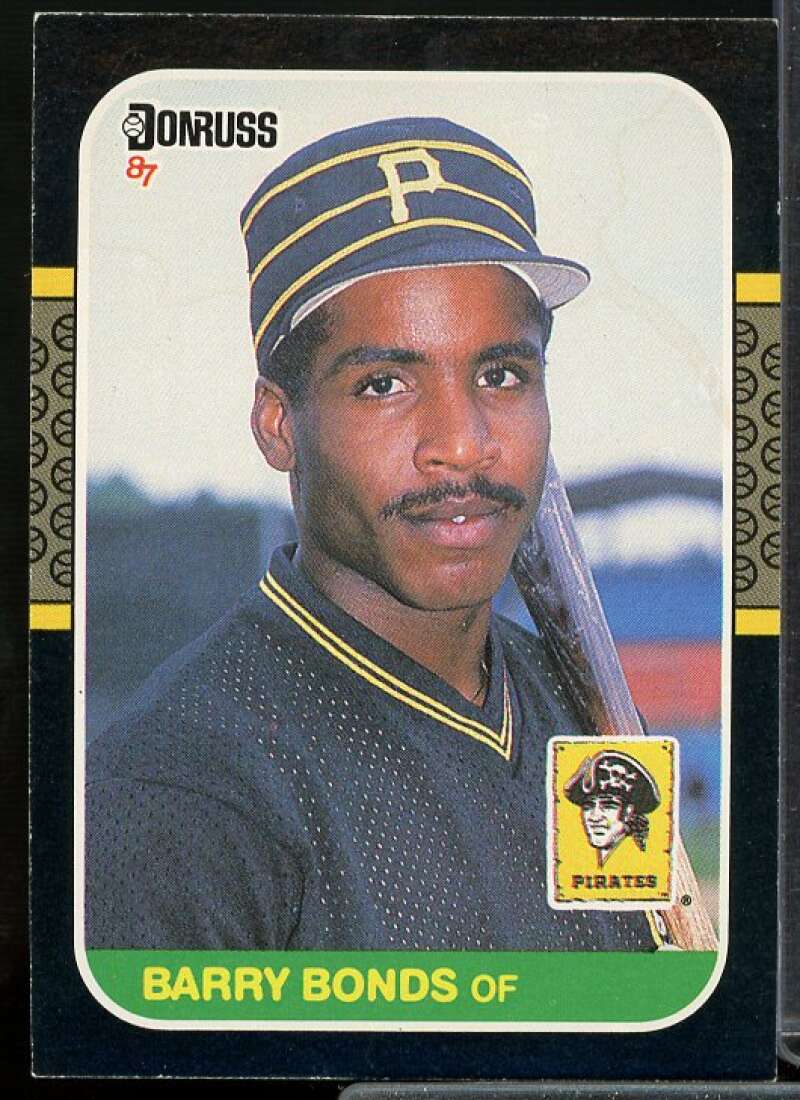 Barry Bonds Rookie Card 1987 Donruss #361  Image 1