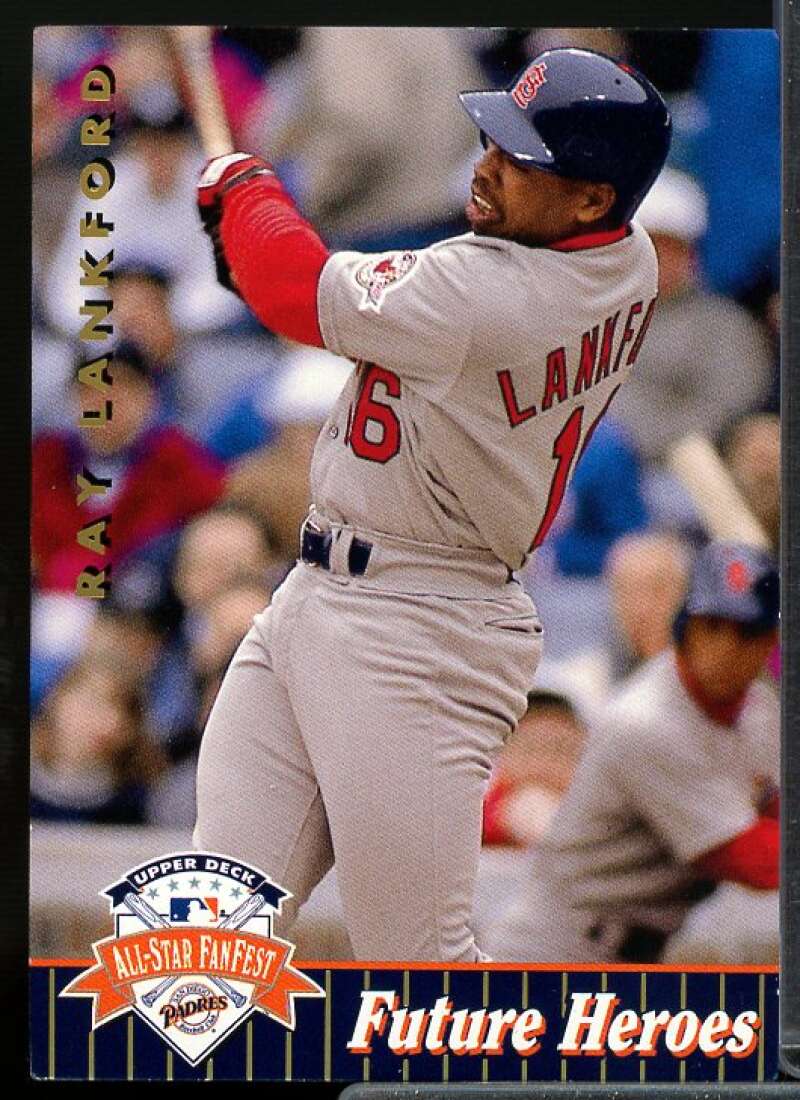 Ray Lankford Card 1992 Upper Deck FanFest Gold #8  Image 1