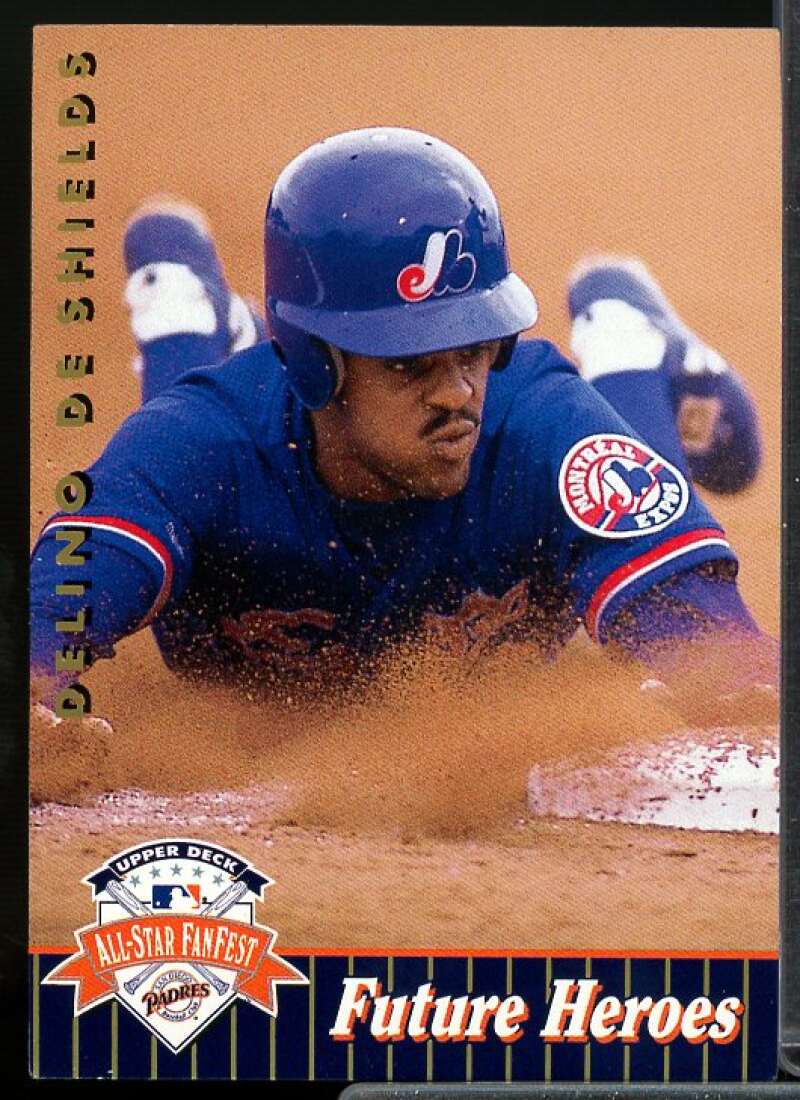 Delino DeShields Card 1992 Upper Deck FanFest Gold #4  Image 1