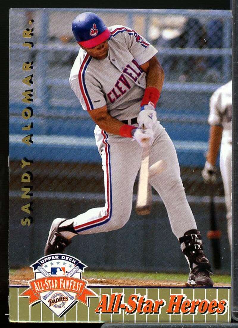 Sandy Alomar Jr. Card 1992 Upper Deck FanFest Gold #12  Image 1