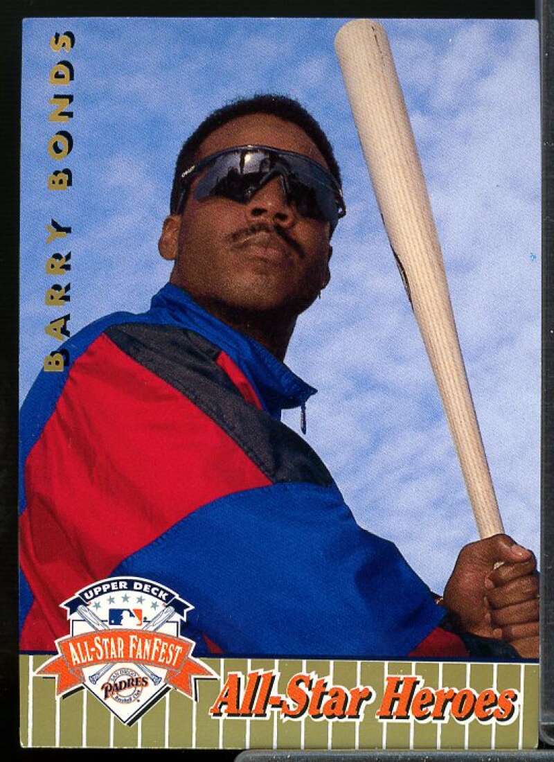 Barry Bonds Card 1992 Upper Deck FanFest Gold #14  Image 1
