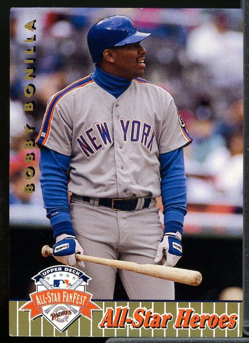 Bobby Bonilla Card 1992 Upper Deck FanFest Gold #15  Image 1