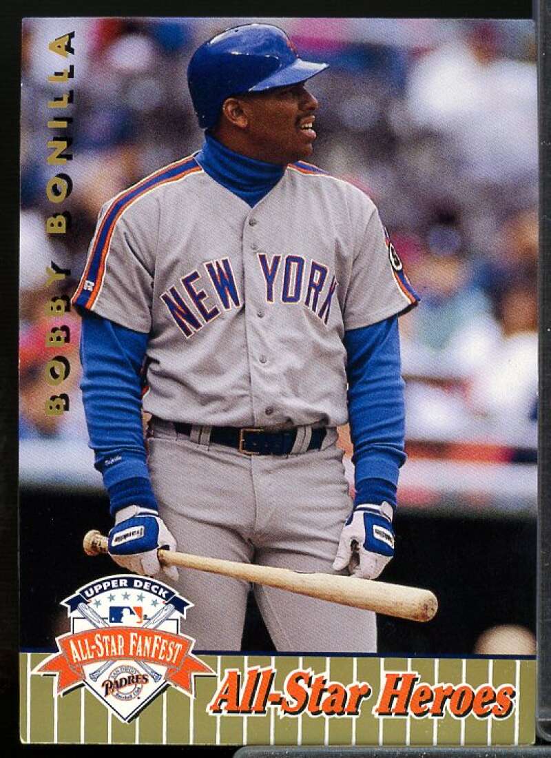 Bobby Bonilla Card 1992 Upper Deck FanFest Gold #15  Image 1