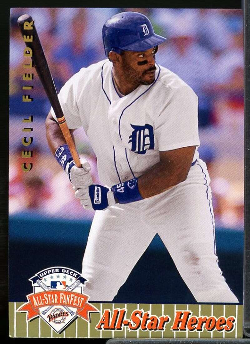 Cecil Fielder Card 1992 Upper Deck FanFest Gold #22  Image 1