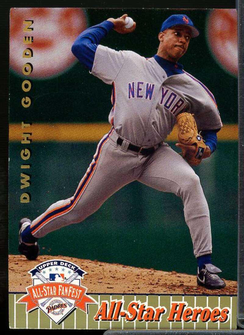 Dwight Gooden Card 1992 Upper Deck FanFest Gold #23  Image 1