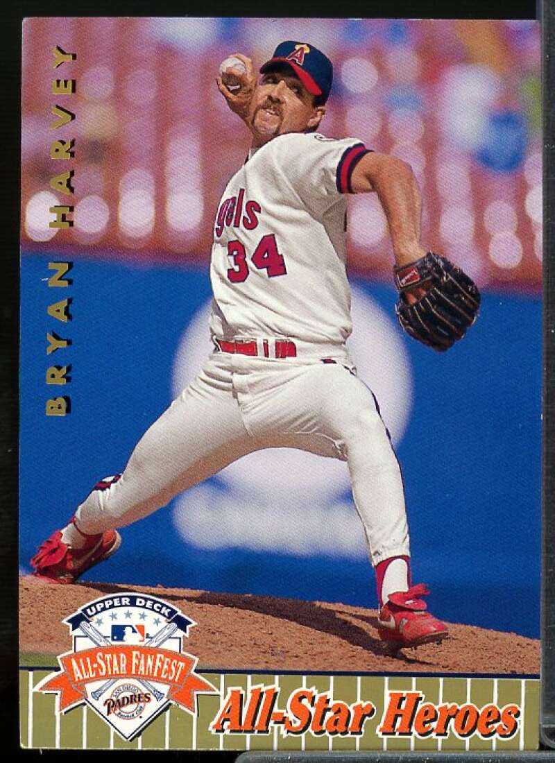 Bryan Harvey Card 1992 Upper Deck FanFest Gold #26  Image 1
