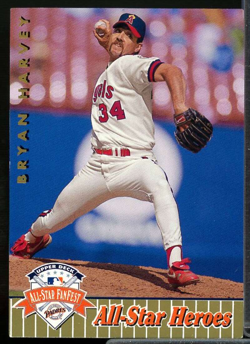 Bryan Harvey Card 1992 Upper Deck FanFest Gold #26  Image 1