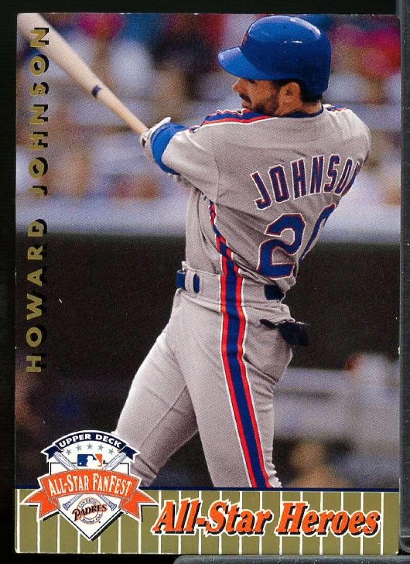 Howard Johnson Card 1992 Upper Deck FanFest Gold #28  Image 1