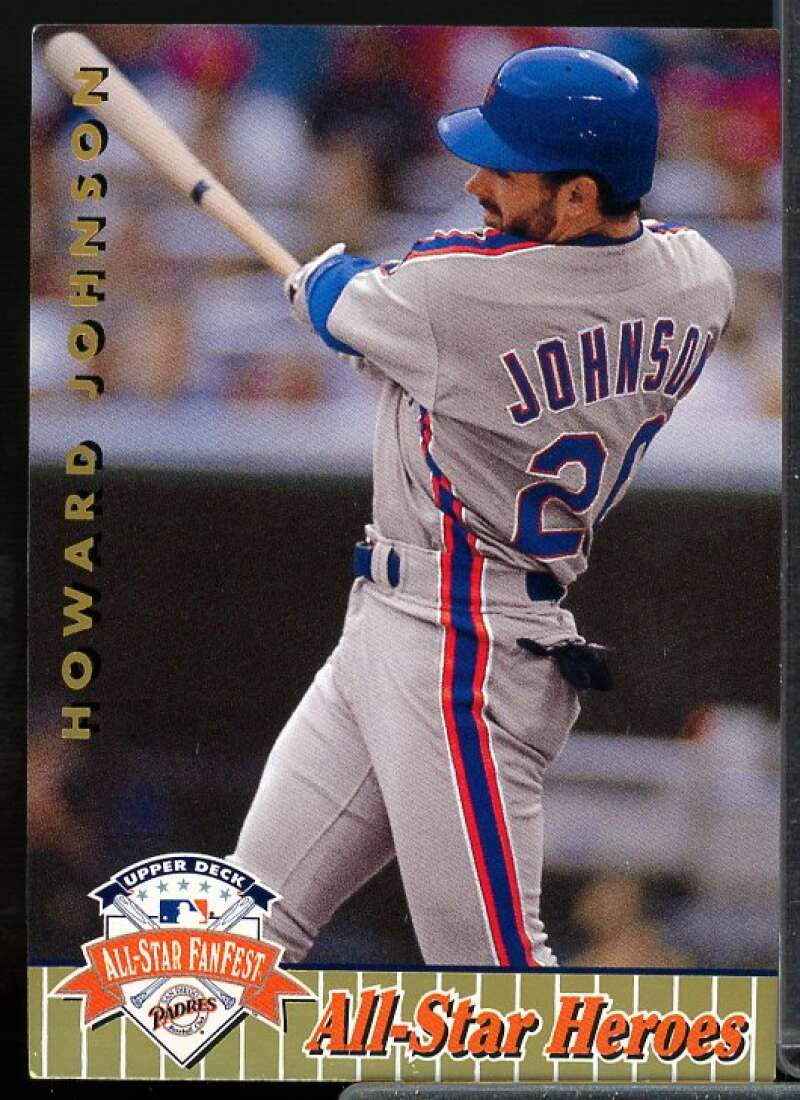 Howard Johnson Card 1992 Upper Deck FanFest Gold #28  Image 1