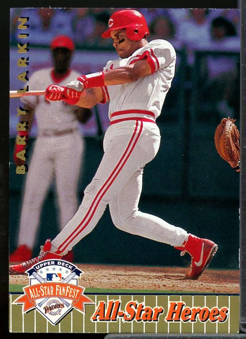 Barry Larkin Card 1992 Upper Deck FanFest Gold #30  Image 1