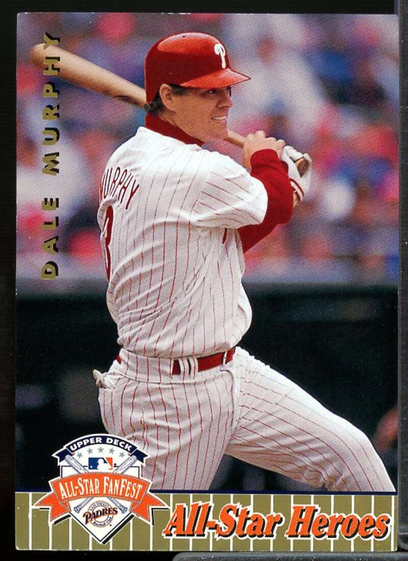 Dale Murphy Card 1992 Upper Deck FanFest Gold #33  Image 1