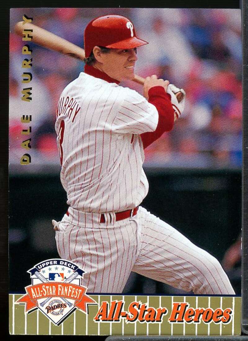 Dale Murphy Card 1992 Upper Deck FanFest Gold #33  Image 1