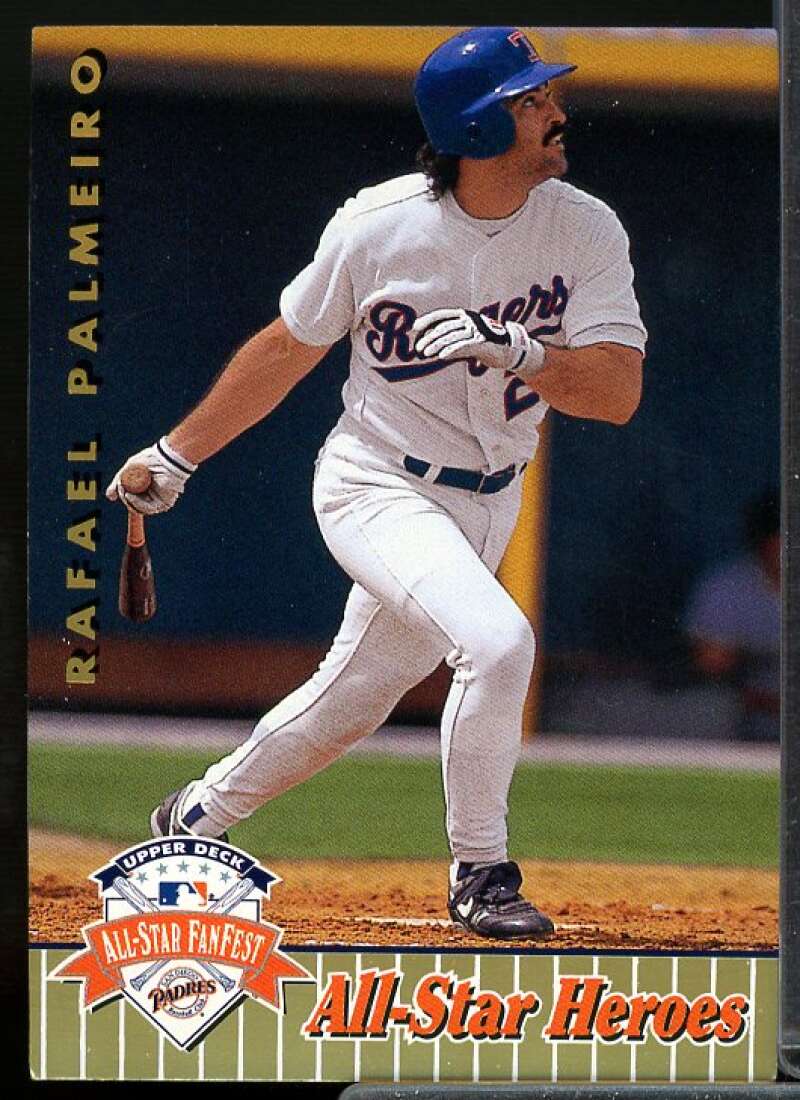 Rafael Palmeiro Card 1992 Upper Deck FanFest Gold #34  Image 1