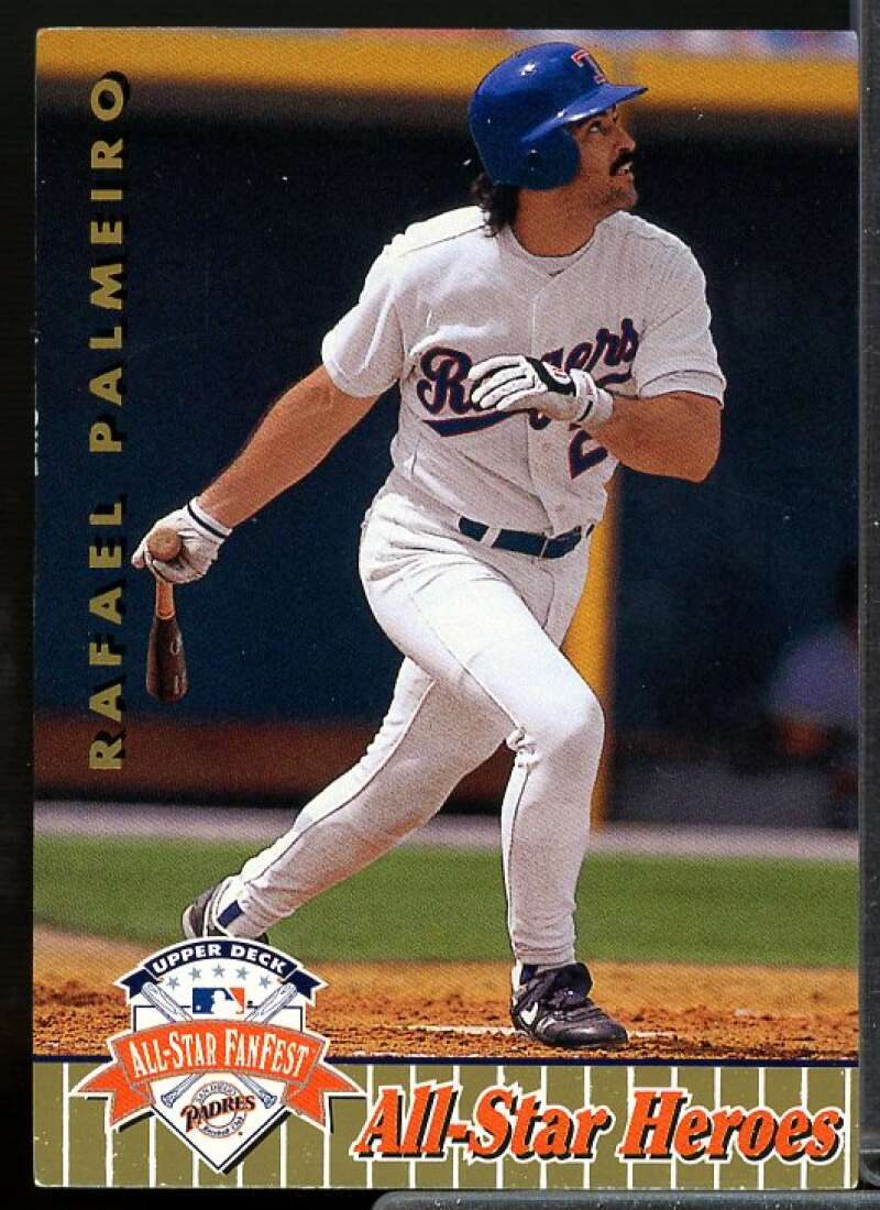 Rafael Palmeiro Card 1992 Upper Deck FanFest Gold #34  Image 1