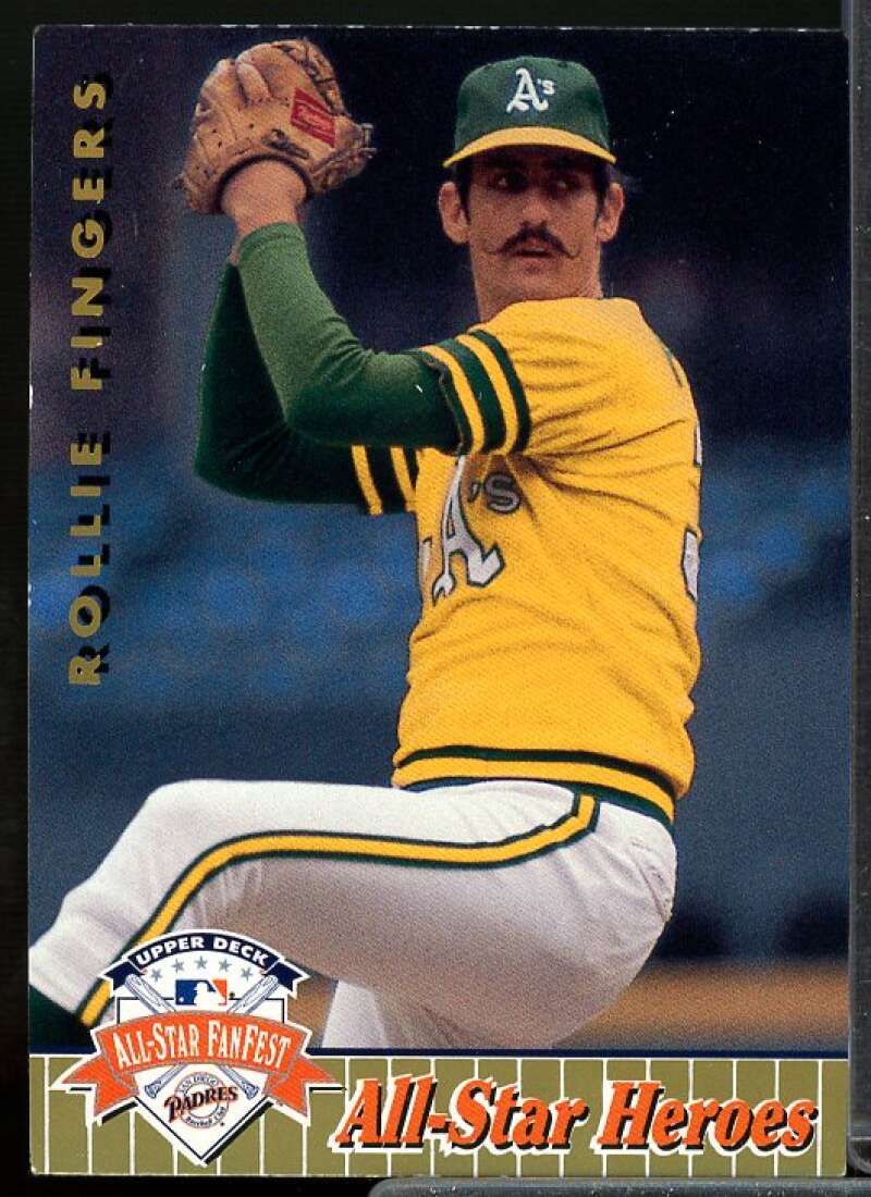 Rollie Fingers Card 1992 Upper Deck FanFest Gold #45  Image 1