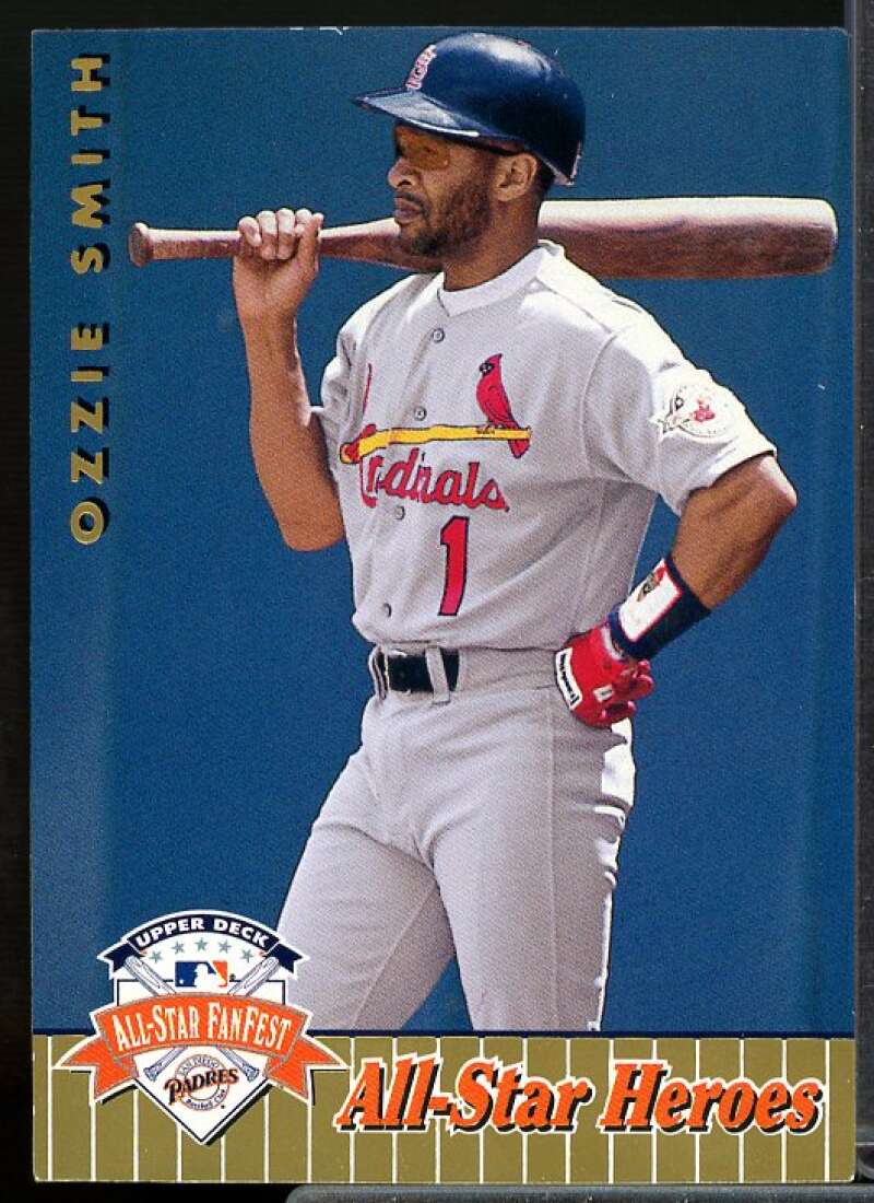 Ozzie Smith Card 1992 Upper Deck FanFest Gold #42  Image 1