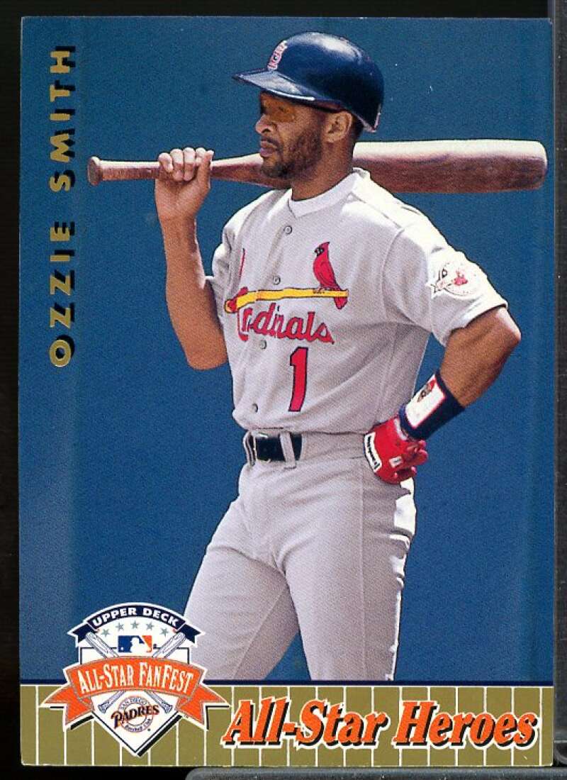 Ozzie Smith Card 1992 Upper Deck FanFest Gold #42  Image 1