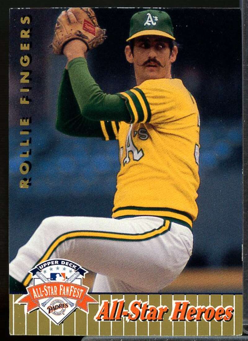 Rollie Fingers Card 1992 Upper Deck FanFest Gold #45  Image 1