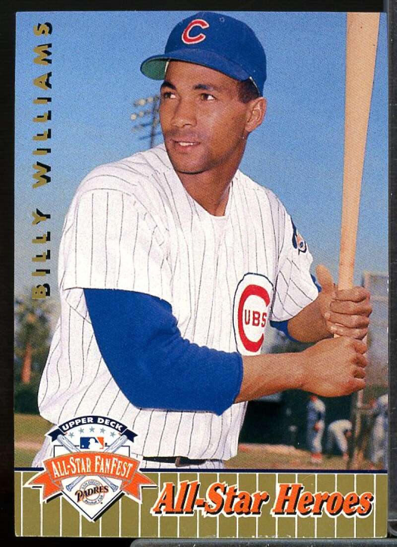 Billy Williams Card 1992 Upper Deck FanFest Gold #47  Image 1