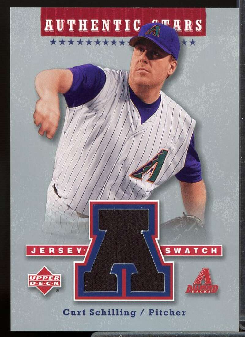 Curt Schilling Card 2004 Upper Deck Authentic Stars Jersey #CS  Image 1