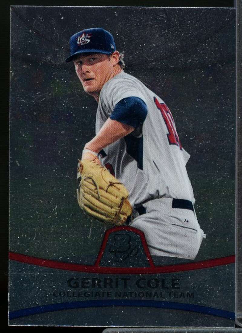 Gerrit Cole Rookie Card 2010 Bowman Platinum Prospects #PP32  Image 1