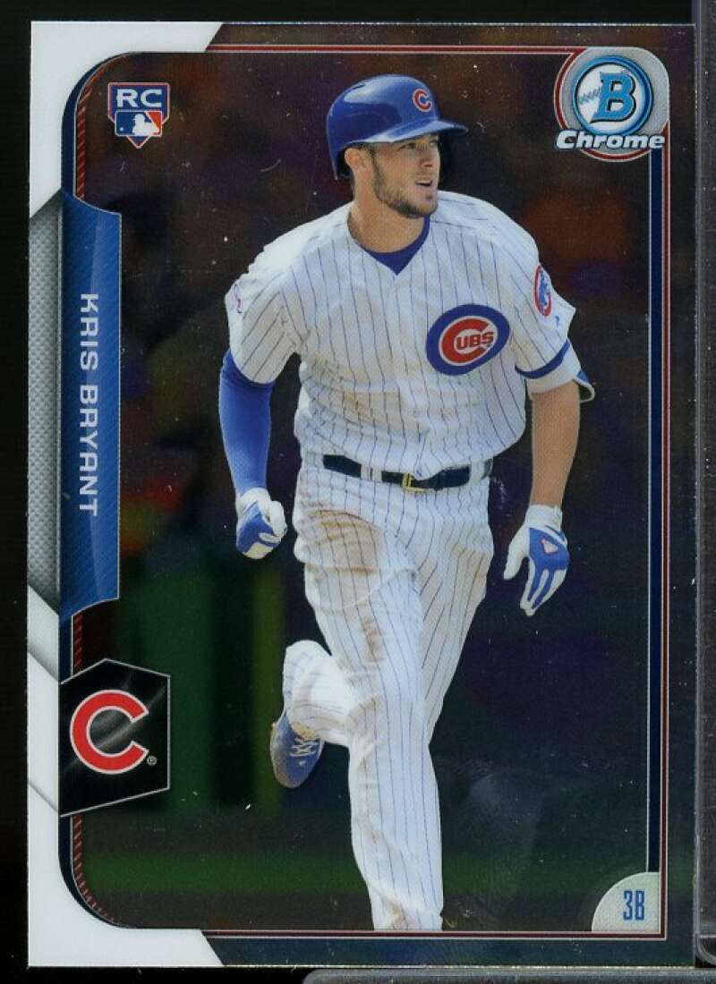 Kris Bryant Rookie Card 2015 Bowman Chrome #200  Image 1