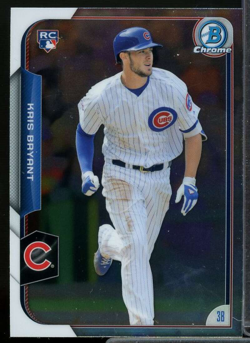 Kris Bryant Rookie Card 2015 Bowman Chrome #200  Image 1