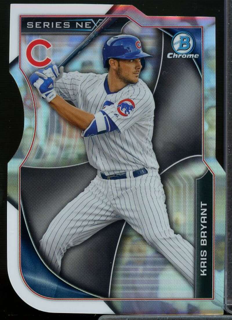 Kris Bryant Rookie Card 2015 Bowman Chrome Series Next Die Cuts #SNKB  Image 1