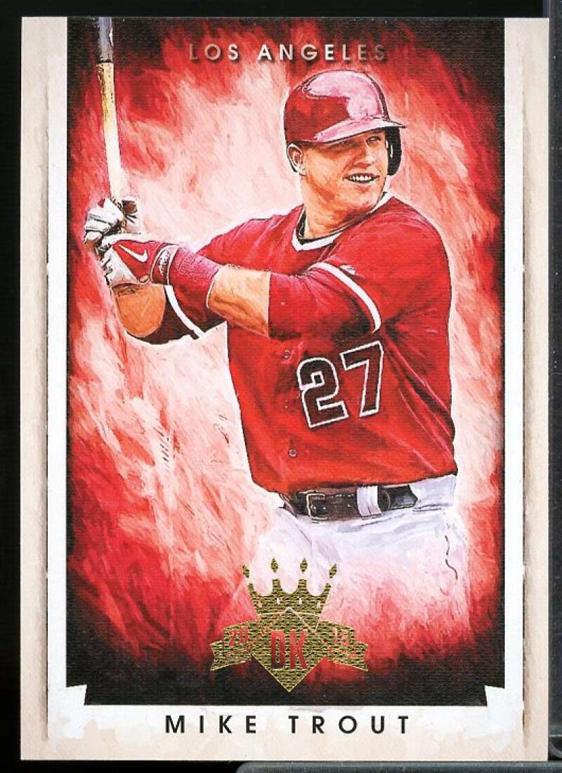 Mike Trout Card 2015 Diamond Kings #103  Image 1