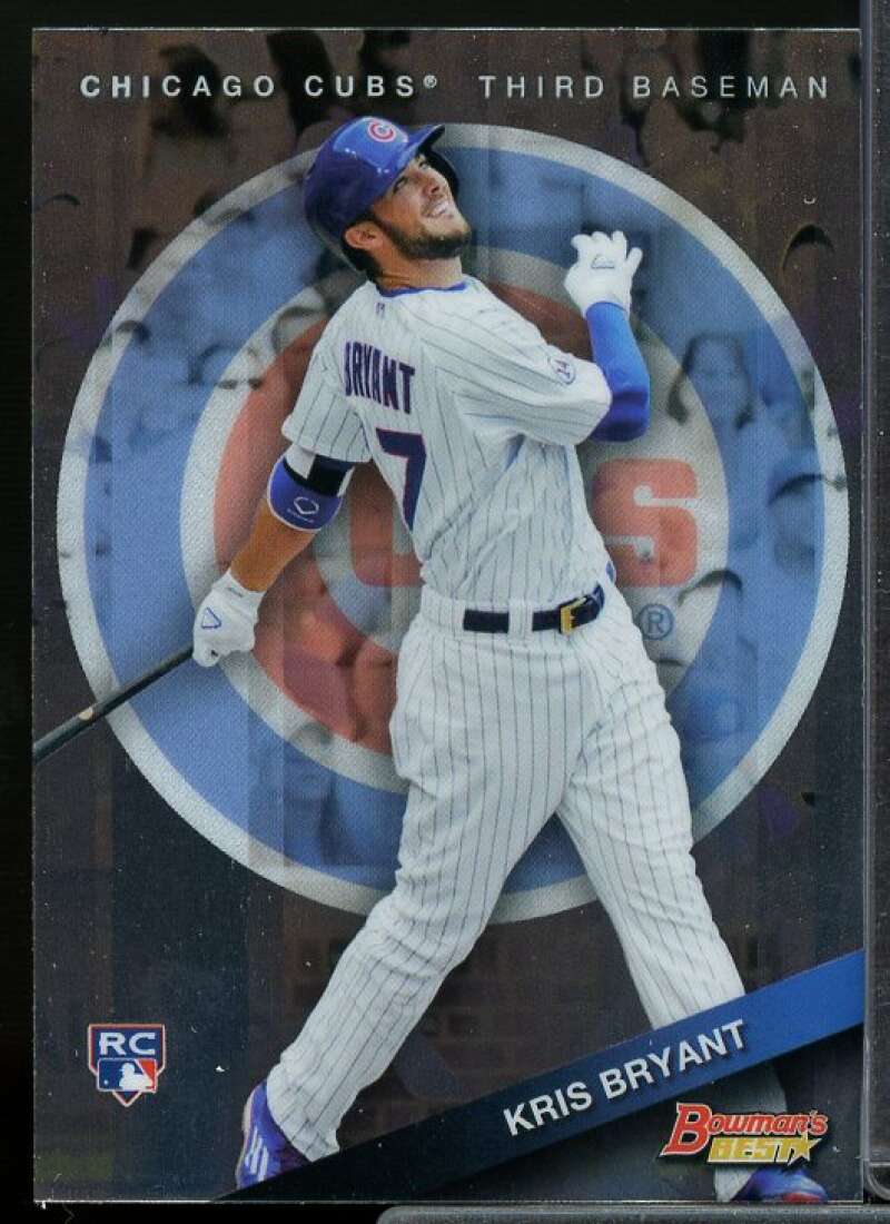 Kris Bryant Rookie Card 2015 Bowman's Best #50  Image 1