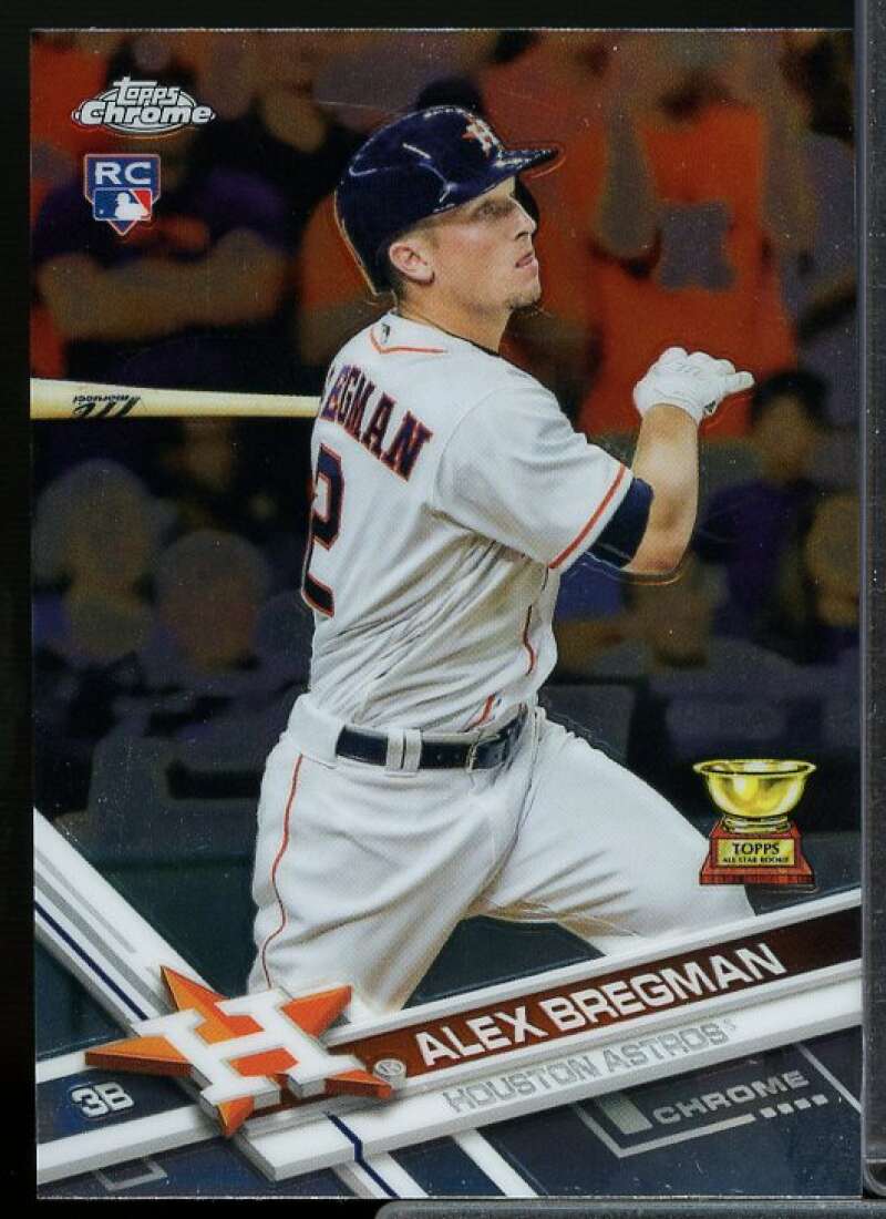 Alex Bregman Rookie Card 2017 Topps Chrome #9  Image 1