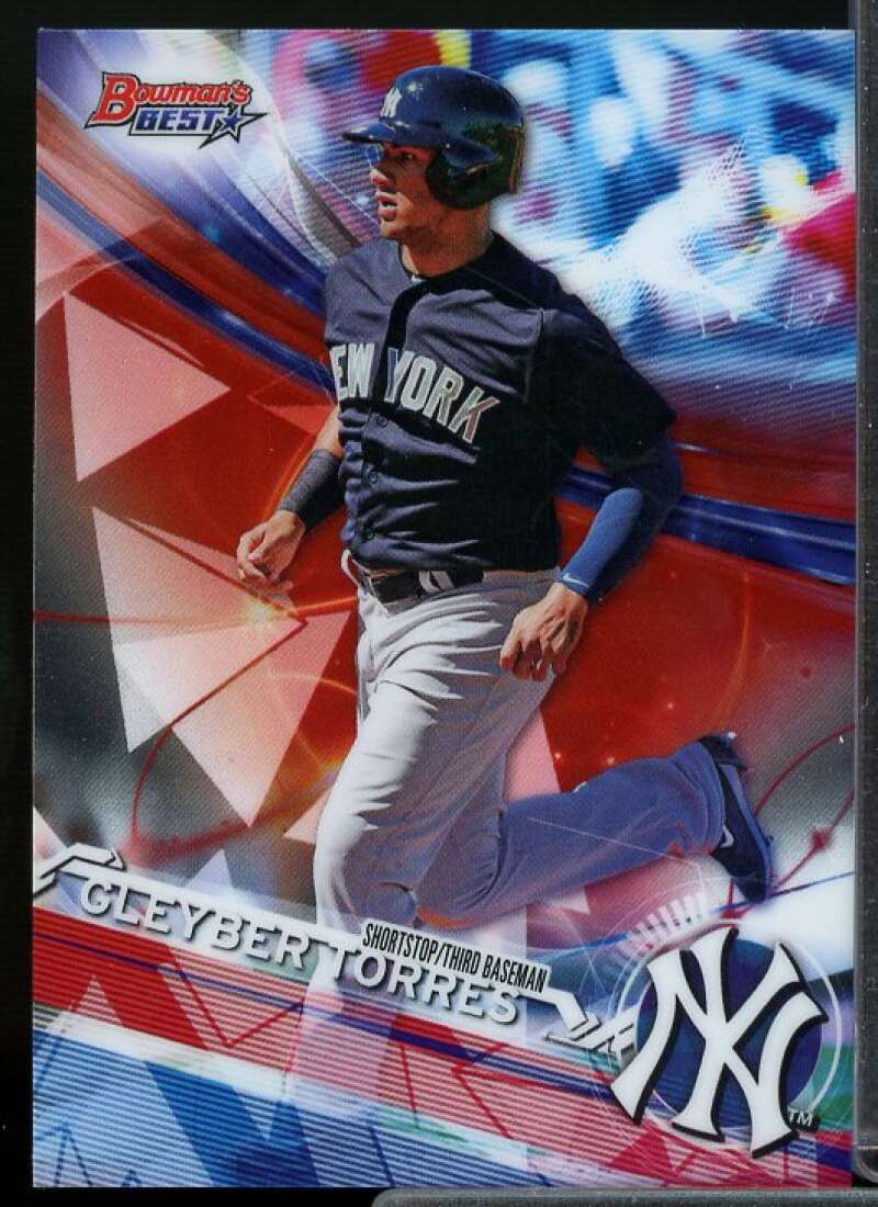 Gleyber Torres Card 2017 Bowman's Best Top Prospects Refractors #TP16  Image 1