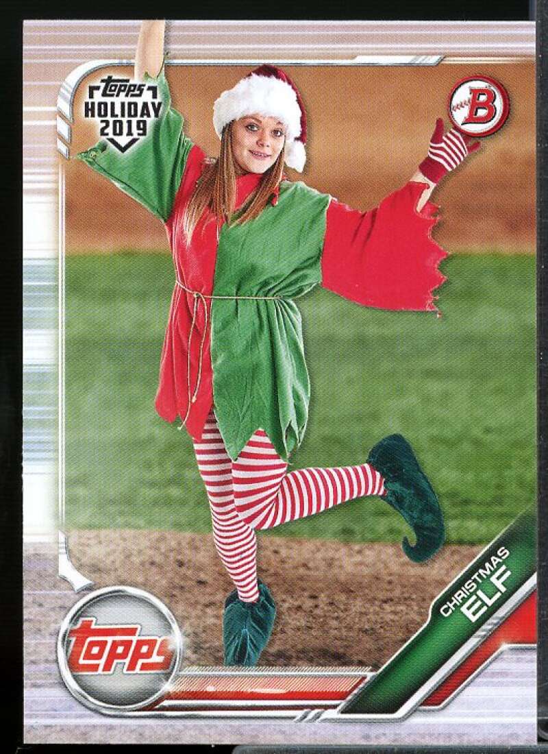 Christmas Elf Card 2019 Topps Bowman Holiday #THCE  Image 1