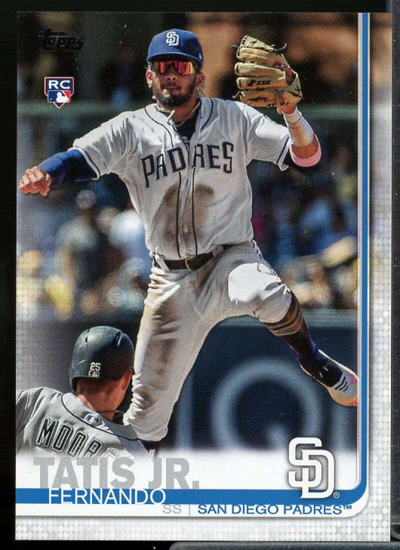 Tatis Jr./White jersey RETAIL FACTORY 2019 Topps Base Set Photo Variations #410  Image 1