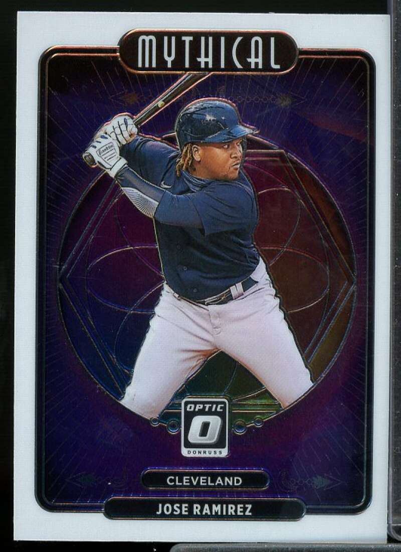 Jose Ramirez Card 2021 Donruss Optic Mythical #13  Image 1